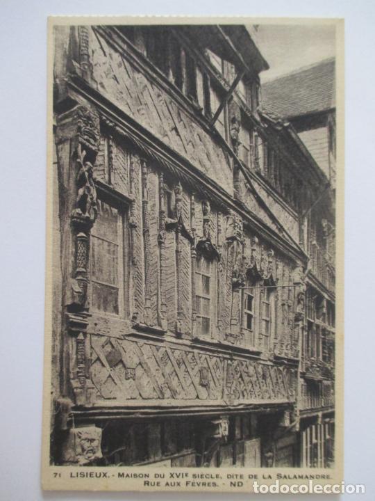 Postkarten: TARJETA POSTAL DE FRANCIA. 71 LISIEUX MAISON DU SIECLE DITE DE LA SALAMANDRE