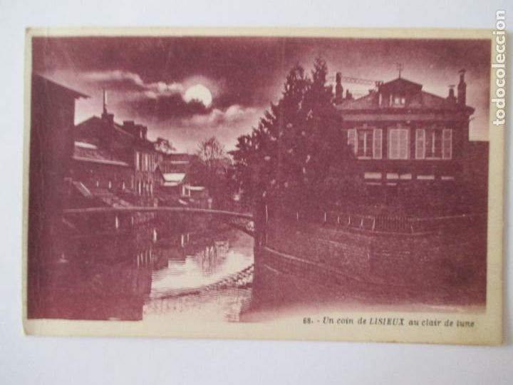 Postcards: TARJETA POSTAL DE FRANCIA. 68 UN COIN DE LISIEUX AU CLAIR DE LUNE