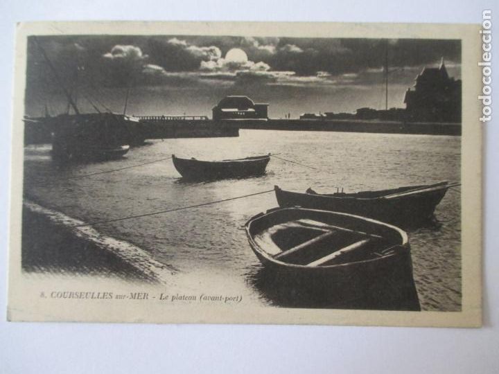 Postais: TARJETA POSTAL DE FRANCIA. 8 COURSEULLES SUR MER LE PLATEAU