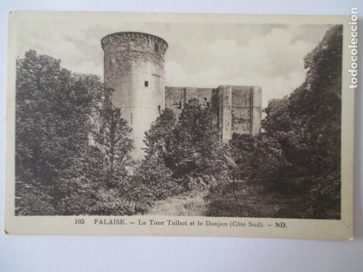 Postales: TARJETA POSTAL DE FRANCIA. 103 FALAISE LA TOUR TALBOT ET LE DONJON