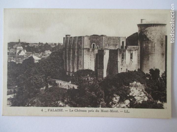 Postais: TARJETA POSTAL DE FRANCIA. 4 FALAISE LE CHATEAU PRIS DU MONT MIRAT LL