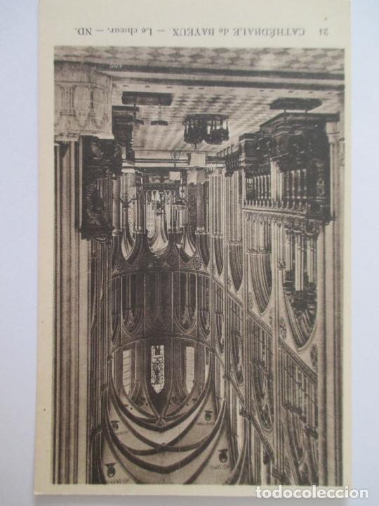 Postais: TARJETA POSTAL DE FRANCIA. 24 CATHEDRALE DE BAYEUX LE CHOEUR ND