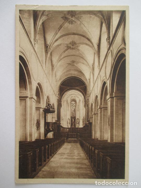 Postais: TARJETA POSTAL DE FRANCIA. ABBAYE DE MONDAYE CALVADOS INTERIEUR EGLISE