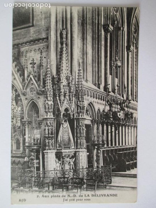 Postcards: TARJETA POSTAL DE FRANCIA. 2 AUX PIEDS DE N. D. DE LA DELIVRANDE.