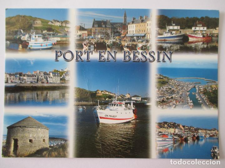 Postkarten: TARJETA POSTAL DE FRANCIA. EN NORMANDIE PORT EN BESSIN CALVADOS