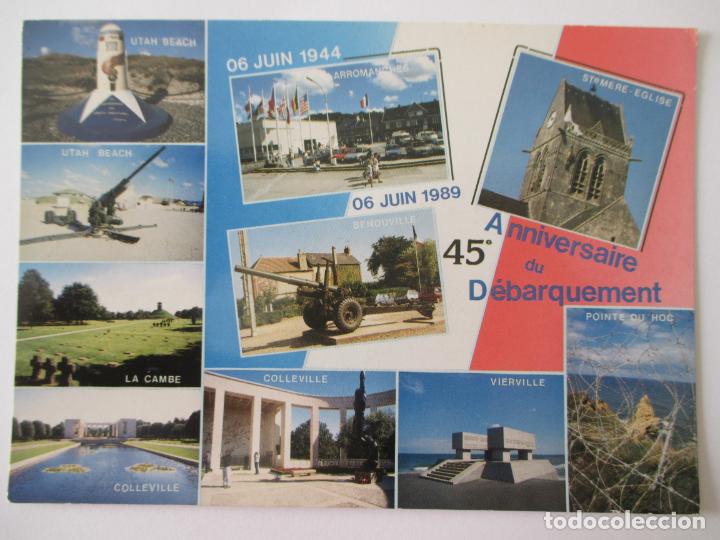 Postkarten: TARJETA POSTAL DE FRANCIA. 45 ANNIVERSAIRE DU DEBARQUEMENT