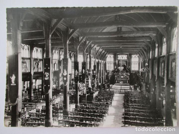 Postkarten: TARJETA POSTAL DE FRANCIA. 77 HONFLEUR CALVADOS. INTERIEUR DE EGLISE SAINTE CATHERINE