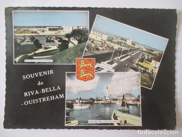 Cartes Postales: TARJETA POSTAL DE FRANCIA. EDITIONS GABY ROMACOLOR. SOUVENIR DE RIVA BELLA OUISTREHAM