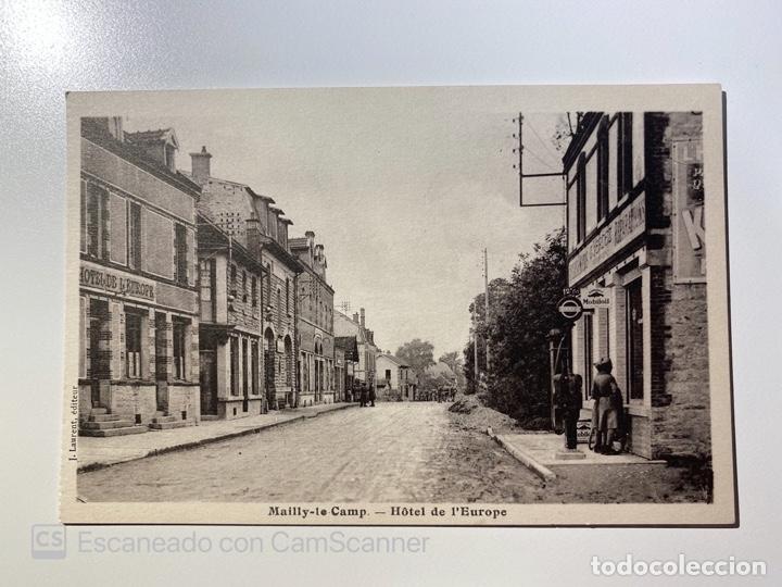 Postcards: TARJETA POSTAL. FRANCIA. AUBE. MAILLY-LE-CAMP. H&Ocirc;TEL DE L'EUROPE