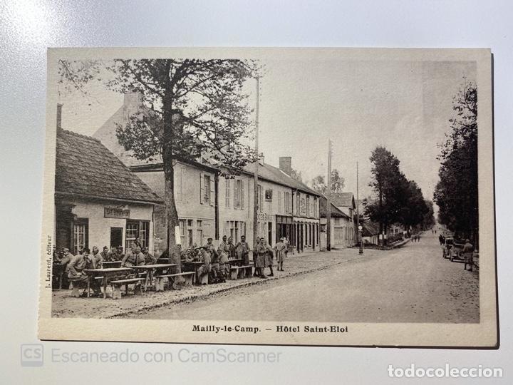 Postcards: TARJETA POSTAL. FRANCIA. AUBE. MAILLY-LE-CAMP. H&Ocirc;TEL SAINT-ELOI