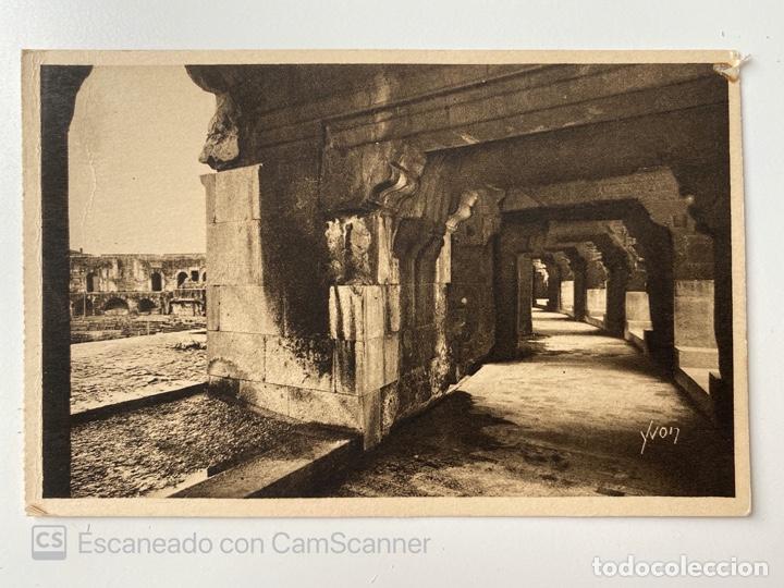 Postcards: TARJETA POSTAL. FRANCIA. GARD. NIMES. LES AR&Eacute;NES. GALERIE MONUMENTALE DU 1&ordf; ETAGE
