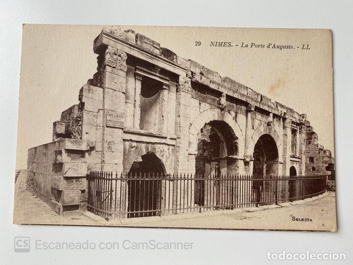 Postcards: TARJETA POSTAL. FRANCIA. GARD. NIMES. LA PORTE D'AUGUSTE. LL.