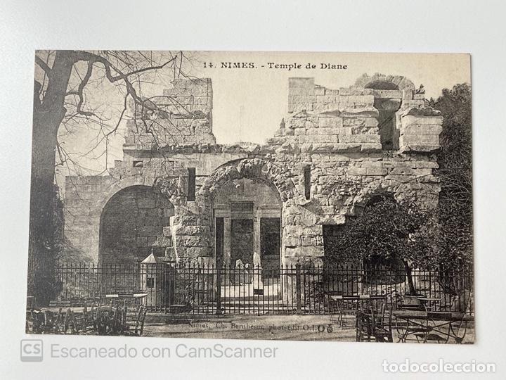 Cartes Postales: TARJETA POSTAL. FRANCIA. GARD. NIMES. TEMPLE DE DIANE.