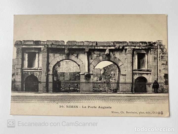 Cartes Postales: TARJETA POSTAL. FRANCIA. GARD. NIMES. LA PORTE AUGUSTE.