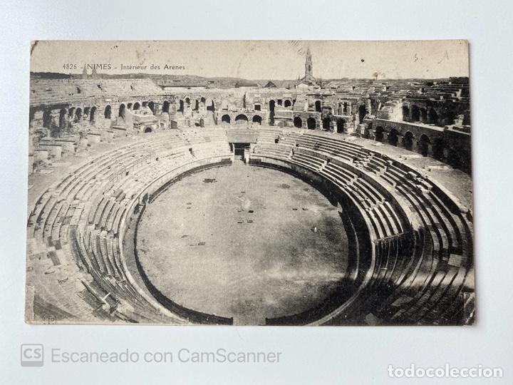Cartes Postales: TARJETA POSTAL. FRANCIA. GARD. NIMES. INTERIEUR DES AR&Egrave;NES