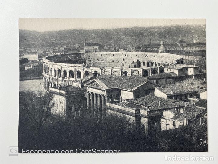 Postales: TARJETA POSTAL. FRANCIA. GARD. NIMES. VUE GENERALE ET LES AR&Eacute;NES