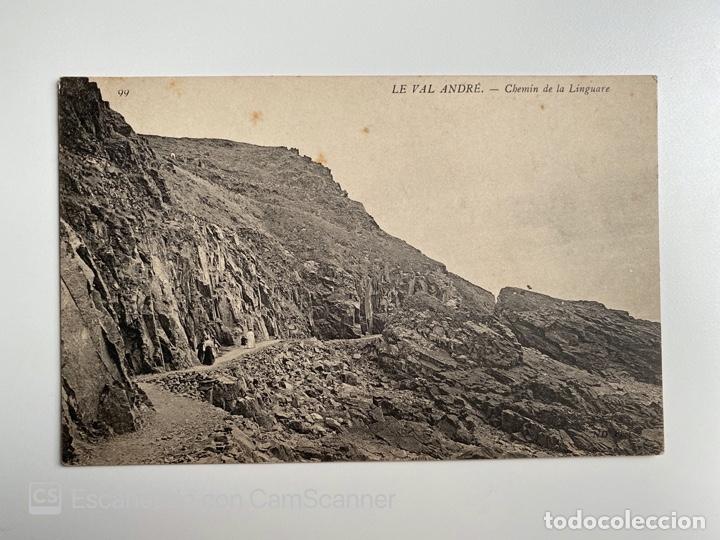 Postais: TARJETA POSTAL. FRANCIA. COSTAS DE ARMOR. LE VAL ANDR&Eacute;. CHEMIN DE LA LINGUARE