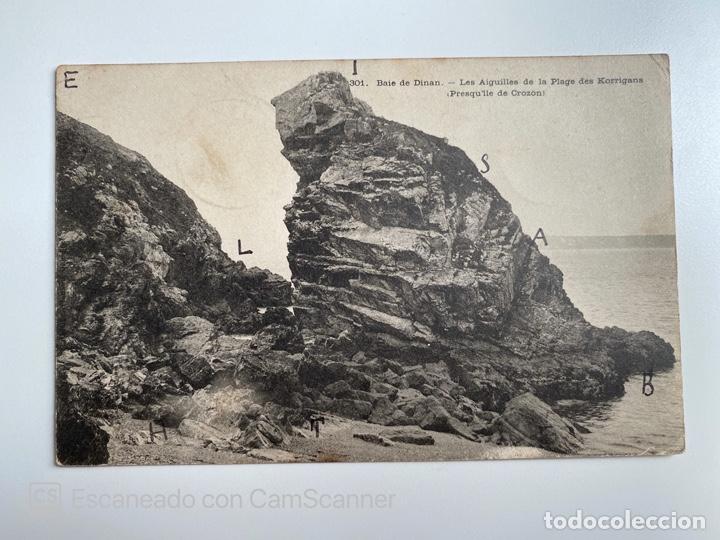 Postais: TARJETA POSTAL. FRANCIA. COSTAS DE ARMOR. BAIE DE DINAN. LES AIGUILLES DE LA PLAGE DES KORRIGANS