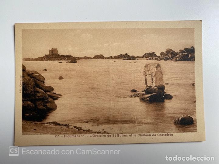 Postais: TARJETA POSTAL. FRANCIA. COSTAS DE ARMOR. PLOUMANACH. L'ORATOIRE DE ST-GUIREC ET LE CH&Acirc;TEAU