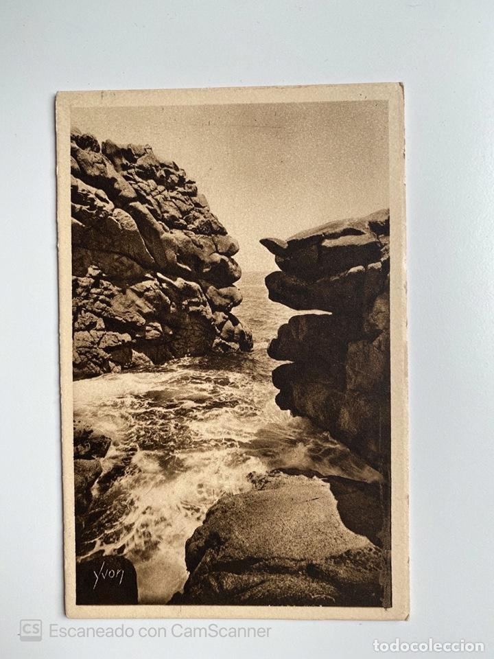 Postales: TARJETA POSTAL. FRANCIA. COSTAS DE ARMOR. TREGASTEL. LE GOUFFRE