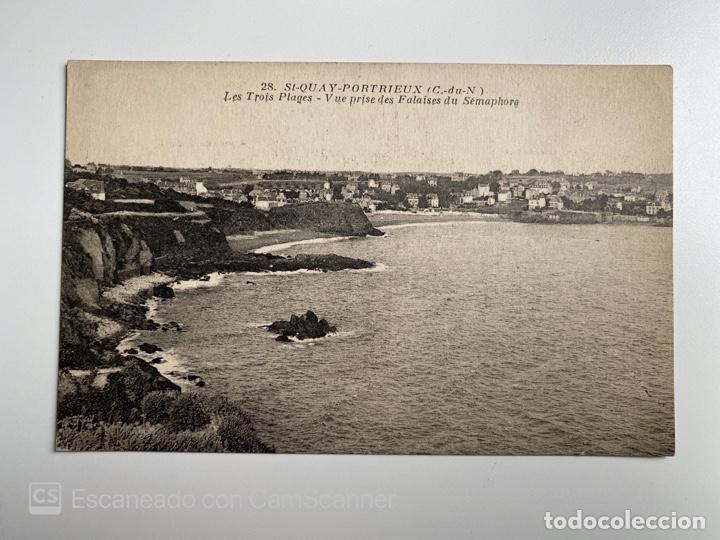 Postais: TARJETA POSTAL. FRANCIA. COSTAS DE ARMOR. ST-QUAY-PORTRIEUX. LES TROIS PLAGES