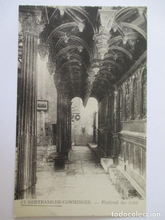 Postais: TARJETA POSTAL DE FRANCIA. ST BERTRAND DE COMMINGES. PLAFOND DU JUBE