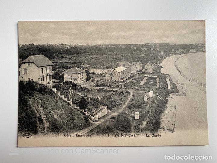 Postais: TARJETA POSTAL. FRANCIA. COSTAS DE ARMOR. SAINT-CAST. LA GARDE.