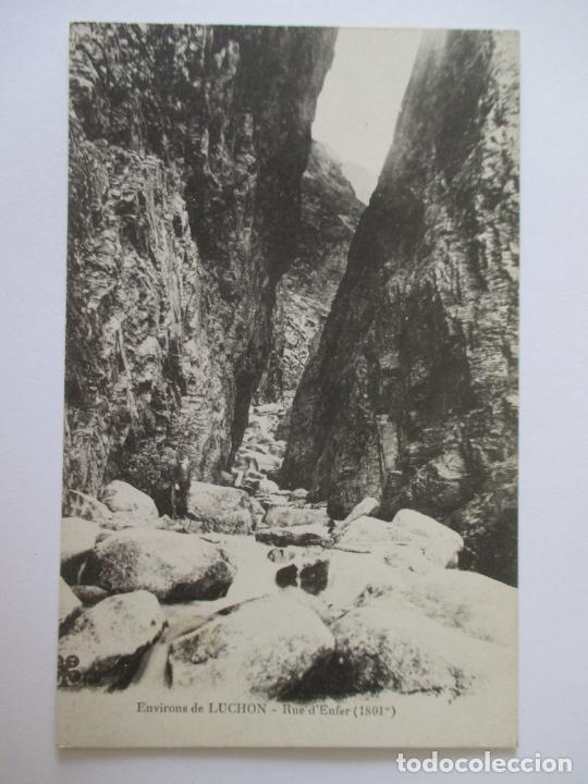 Postcards: TARJETA POSTAL DE FRANCIA. LUCHON RUE D&acute;ENFER 1801