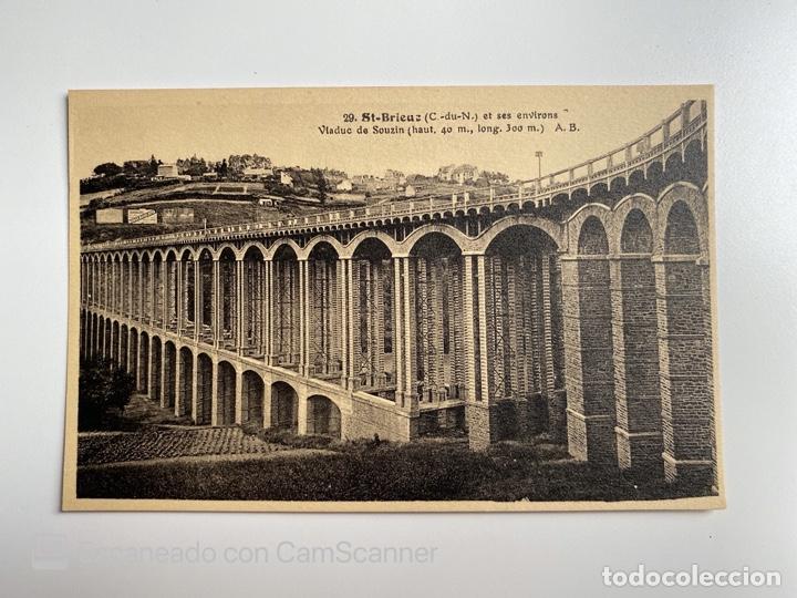 Postcards: TARJETA POSTAL. FRANCIA. COSTAS DE ARMOR. SAINT-BRIEUC. VLAUDE DE SOUZIN. A.B.