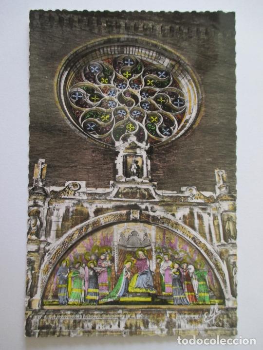 Postais: TARJETA POSTAL DE FRANCIA. 200 TOULOUSE LA VILLE ROSE. TYMPAN DE EGLISE DE LA DALBADE