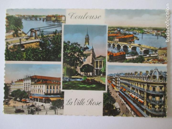 Postais: TARJETA POSTAL DE FRANCIA. 400 TOULOUSE VUE SUR LA GARONNE PONT SAINT PIERRE