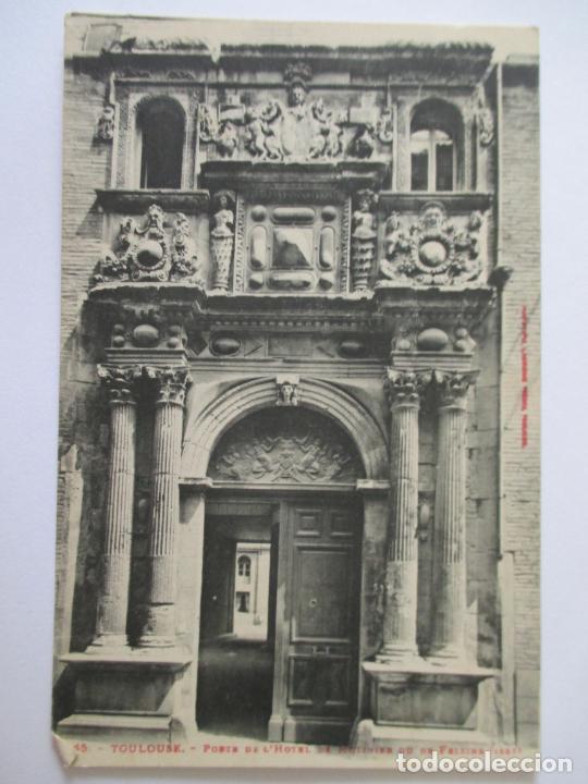 Postkarten: TARJETA POSTAL DE FRANCIA. 45 TOULOUSE PORTE DE HOTEL DE MOLINIER OU DE FELZINE