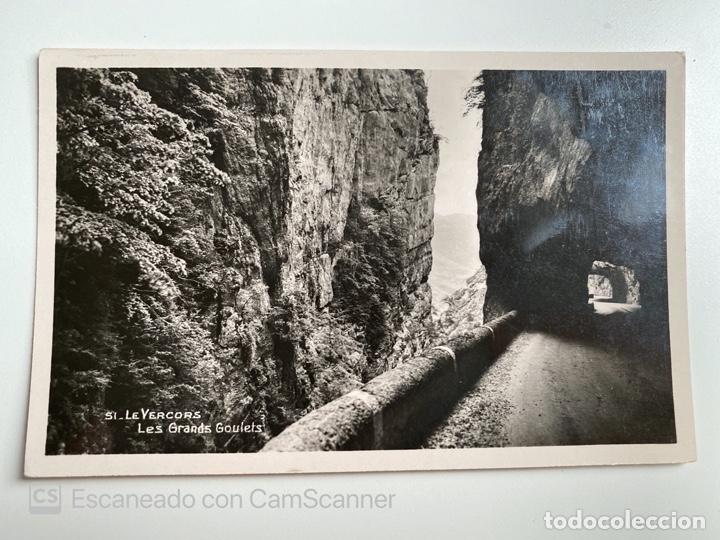 Postkarten: TARJETA POSTAL. FRANCIA. DR&Ocirc;ME. ST-LE VERCORS. LES GARDS GOULETS.