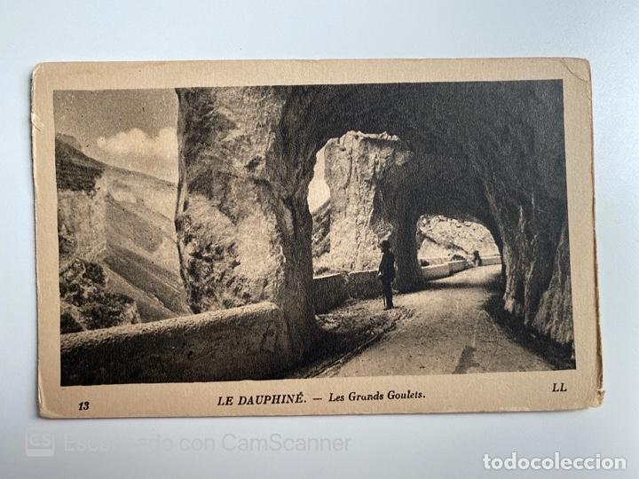 Postales: TARJETA POSTAL. FRANCIA. DR&Ocirc;ME. LE DAUPHIN&Eacute;. LES GRANDS GOULETS.