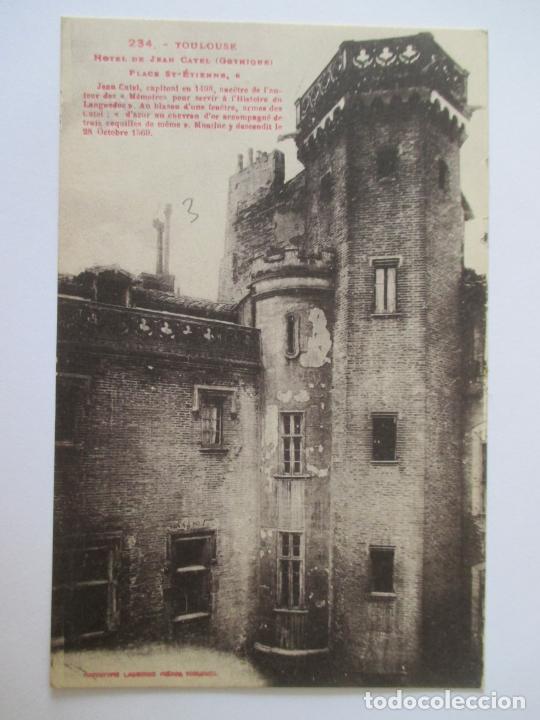Postales: TARJETA POSTAL DE FRANCIA. 234 TOULOUSE HOTEL DE JEAN CATEL PLACE ST ETIENNE