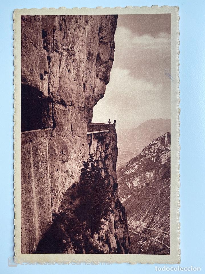Postales: TARJETA POSTAL. FRANCIA. DR&Ocirc;ME. 17.- LA ROUTE COMBE-LAVAL.