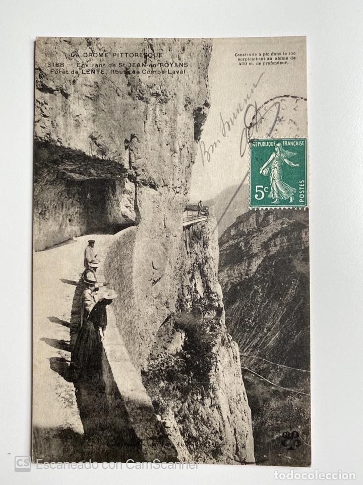 Postcards: TARJETA POSTAL. FRANCIA. DR&Ocirc;ME. ST-JEAN-EN-ROYANS. 3168.- FORET DE LENTE, ROUTE DE COMBE-LAVAL