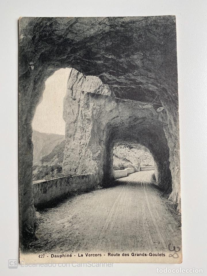 Postcards: TARJETA POSTAL. FRANCIA. DR&Ocirc;ME. DAUPHIN&Eacute;. VERCORS. ROUTE DES GRANDES-GOULETS