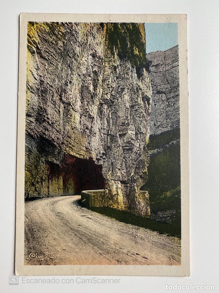 Postcards: TARJETA POSTAL. FRANCIA. DR&Ocirc;ME. ROUTE DES GRANDS GOULETS. LES PETITS GOULETS.
