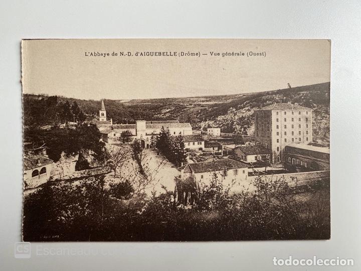 Cartes Postales: TARJETA POSTAL. FRANCIA. DR&Ocirc;ME. L'ABBAYE DE N.D. D'AIGUEBELLE. VUE GENERALE OUEST