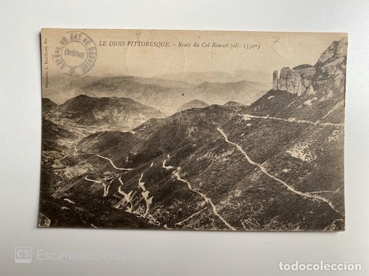 Cartes Postales: TARJETA POSTAL. FRANCIA. DR&Ocirc;ME. LE DIOIS PITTORESQUE. ROUTE DU COL ROUSSEL