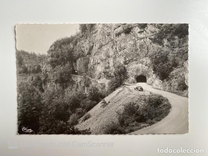 Cartes Postales: TARJETA POSTAL. FRANCIA. DR&Ocirc;ME. ROUTE DE COMBE-LAVAL. ARRIVE AU COL DE LA MACHINE.