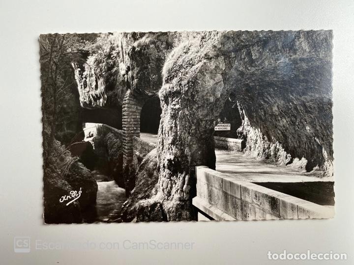Cartes Postales: TARJETA POSTAL. FRANCIA. DR&Ocirc;ME. LE VERCORS. LA ROUTE &Agrave; LINTERIEUR DES GRANDS GOULETS