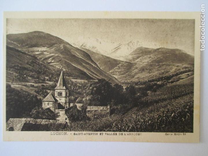 Postais: TARJETA POSTAL DE FRANCIA. LUCHON SAINT AVENTIN ET VALLES DE L&acute;ARBOUST