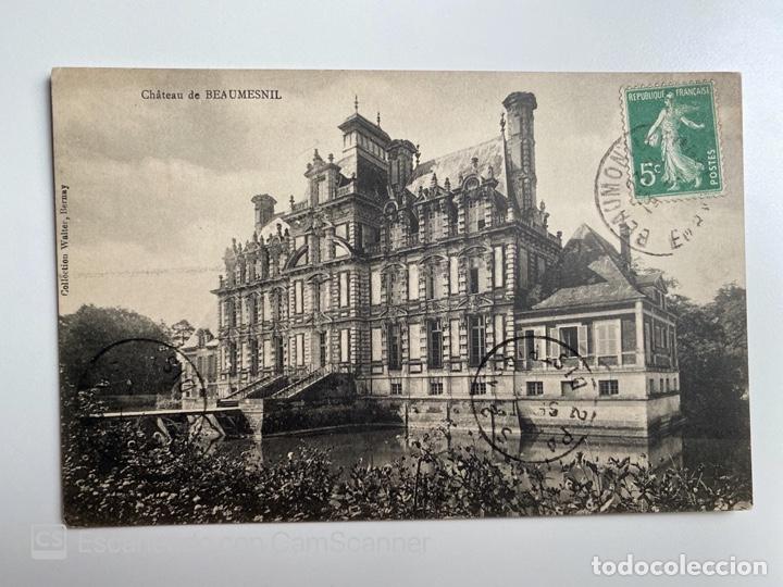 Postais: TARJETA POSTAL. FRANCIA. EURE. BEAUMESNIL.CH&Acirc;TEAU