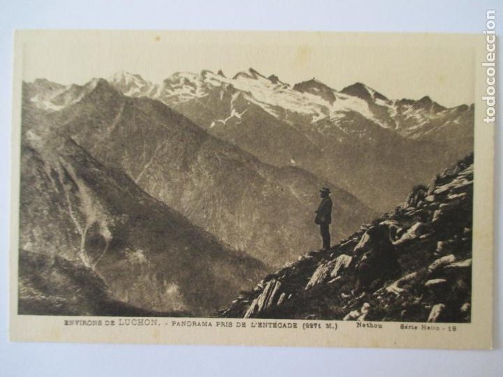 Postais: TARJETA POSTAL DE FRANCIA. LUCHON PANORAMA PRIS DE ENTECADE SERIE HELIO 18