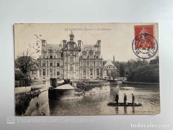 Postais: TARJETA POSTAL. FRANCIA. EURE. BEAUMESNIL. LE CH&Acirc;TEAU