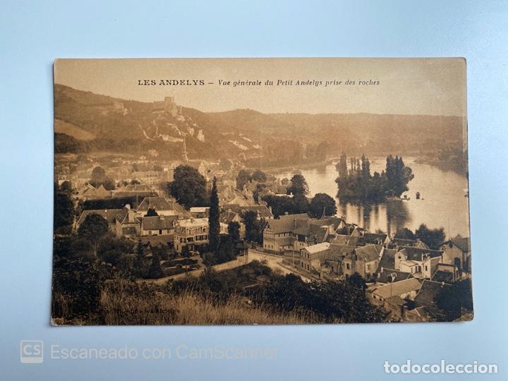 Postcards: TARJETA POSTAL. FRANCIA. EURE. LES ANDELYS. VUE GENERALE DU PETIT ANDELYS PRISE DES ROCHES