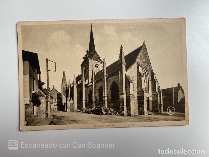 Cartoline: TARJETA POSTAL. FRANCIA. EURE. BRIONNE. 2.- L'EGLISE
