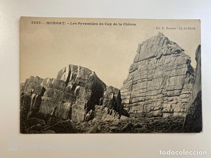 Postcards: TARJETA POSTAL. FRANCIA. FINIST&Egrave;RE. MORGAT. LES PYRAMIDES DU CAP DE LA CH&Egrave;VRE.